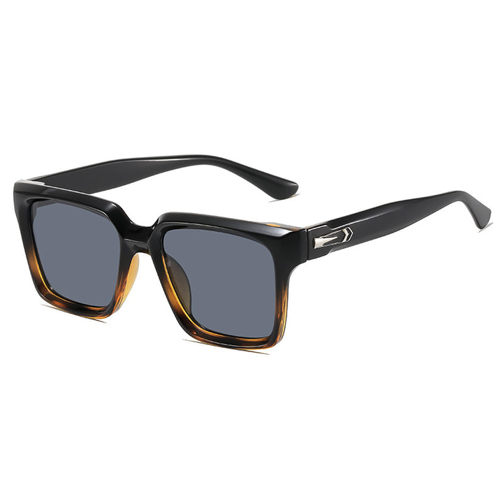 Elegante Übergroße Quadratrahmen-Sonnenbrillen Karnz