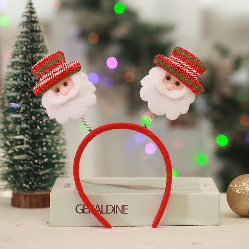 Verspielter Weihnachts-Haarschmuck Karnz