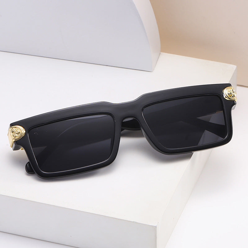 Damen modische Sonnenbrille im innovativen Quadratdesign Karnz