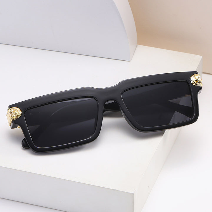 Damen modische Sonnenbrille im innovativen Quadratdesign Karnz