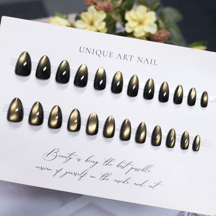 Wunderschönes langes Stiletto Press-On-Nagelset