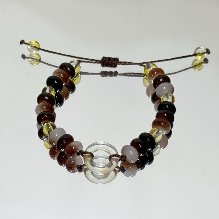 Verstellbares Artisan Perlenarmband Karnz