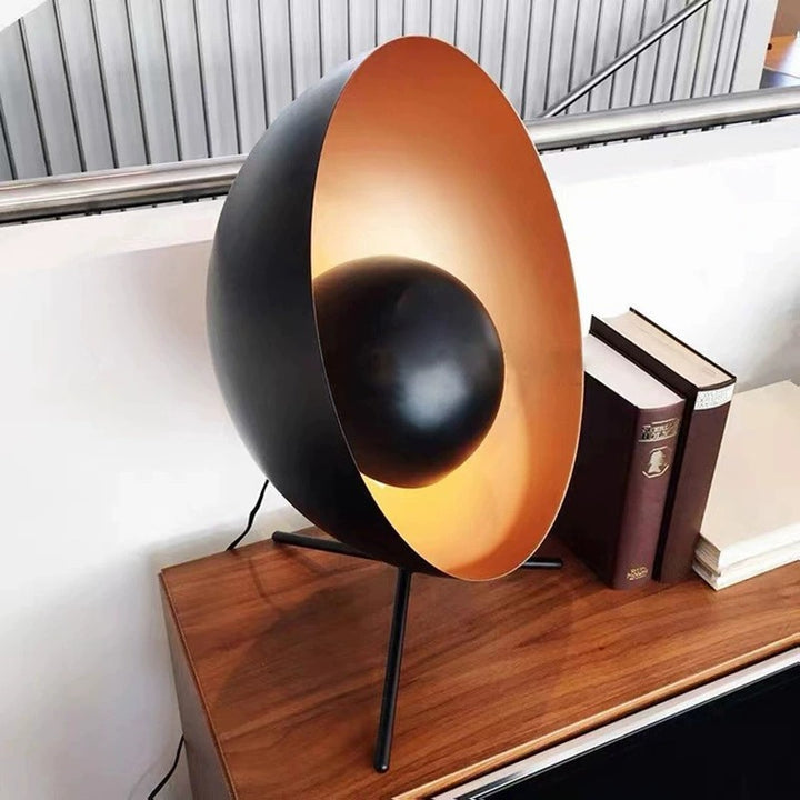 Moderne dekorative Tischlampe mit einzigartigem geometrischen Design