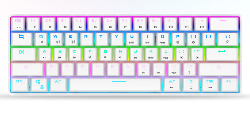RGB Mechanische Gaming-Tastatur mit anpassbaren Hintergrundbeleuchtungseffekten Karnz
