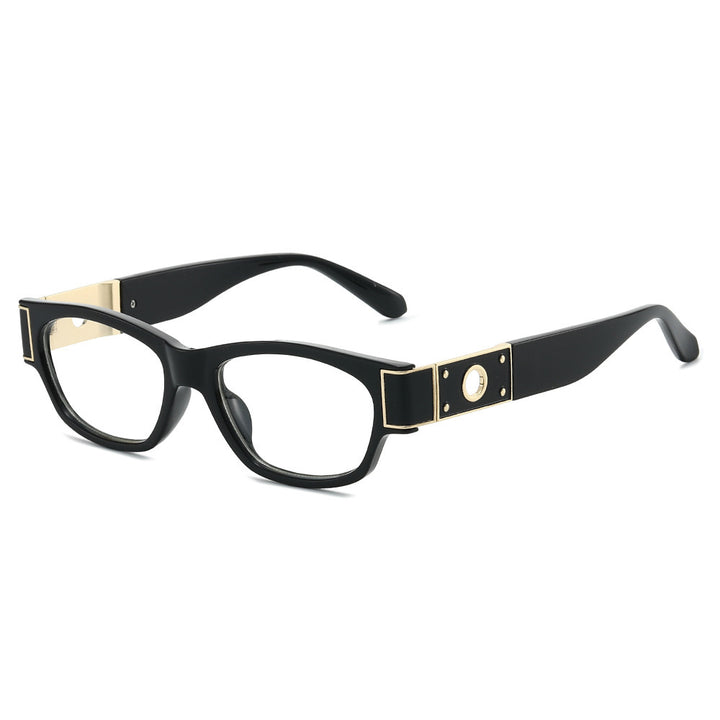 Fette Aussage Rechteckige Sonnenbrille Karnz