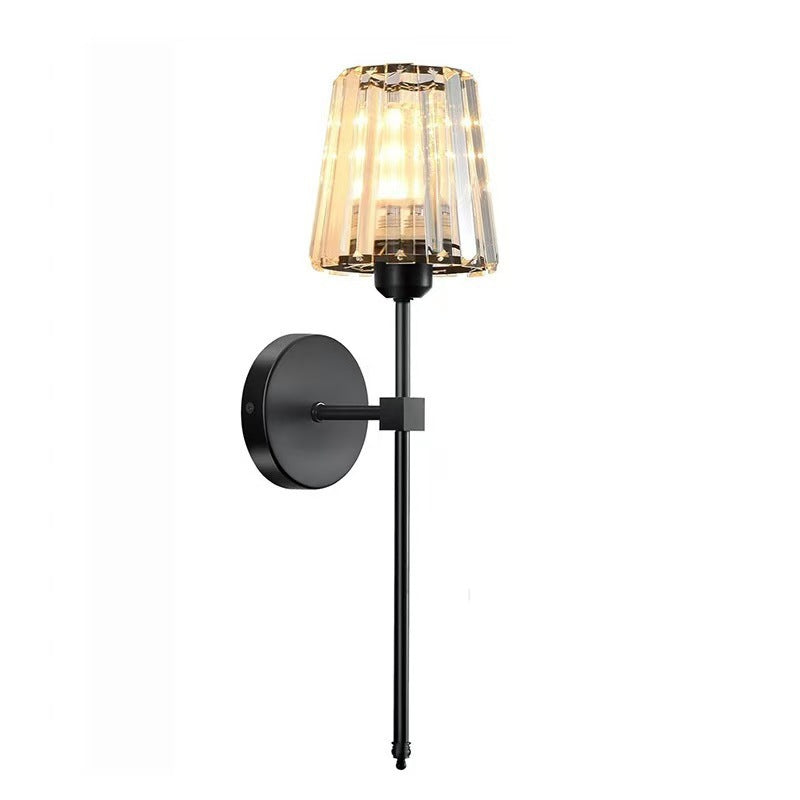 Elegante Kristall Wandlampe