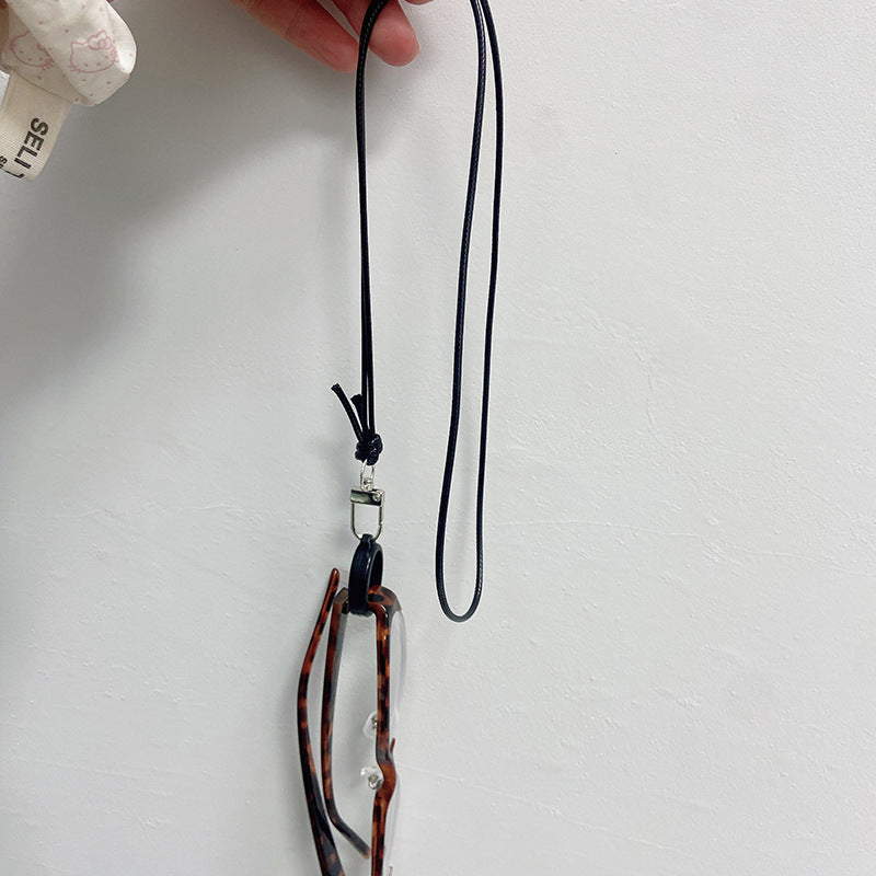 Modische Brillenhalterkette Aus Hochwertigem Leder Karnz