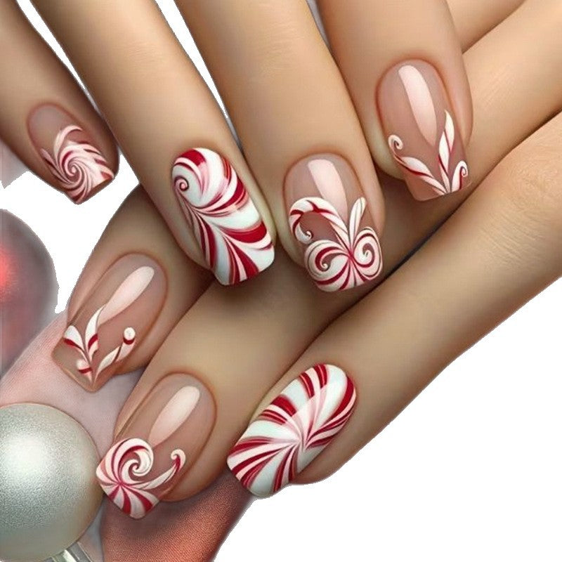 Künstlerisches Urlaubs-Nageldesign Karnz