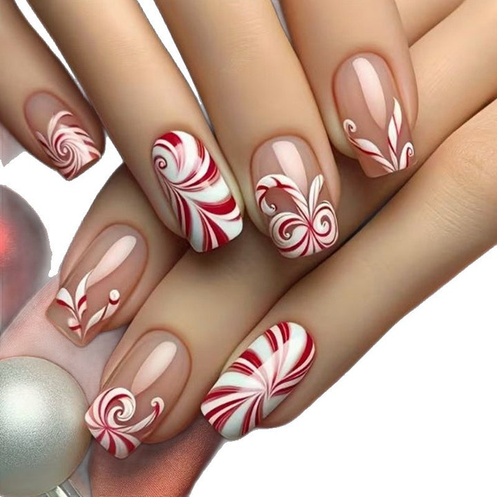 Künstlerisches Urlaubs-Nageldesign Karnz