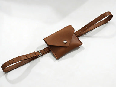 Leder Mini Pouch Gürteltasche Karnz