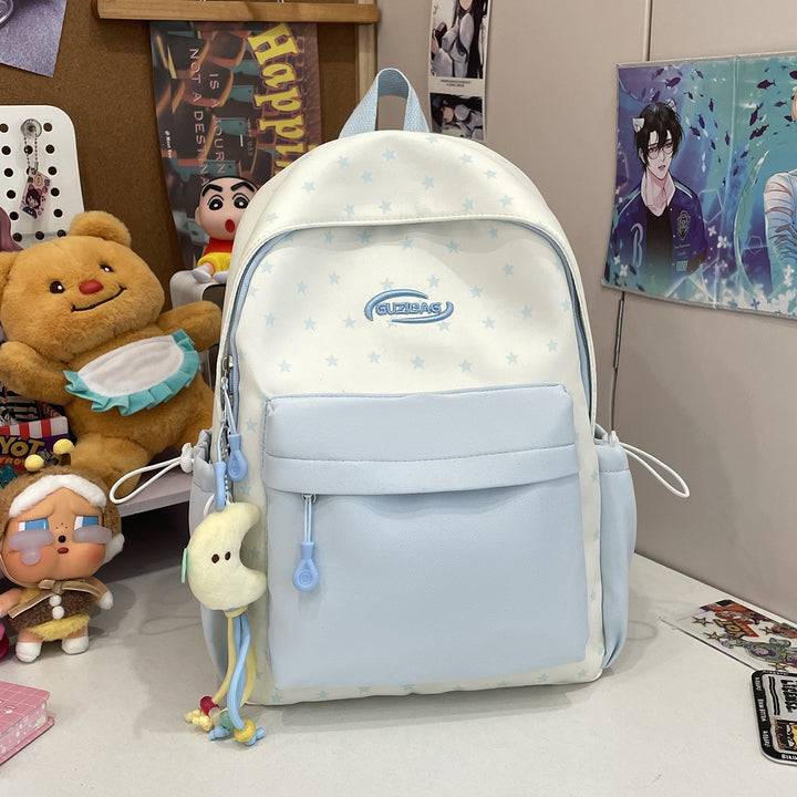 Stylische bedruckte Rucksack mit lustigen Charakterakzenten Karnz