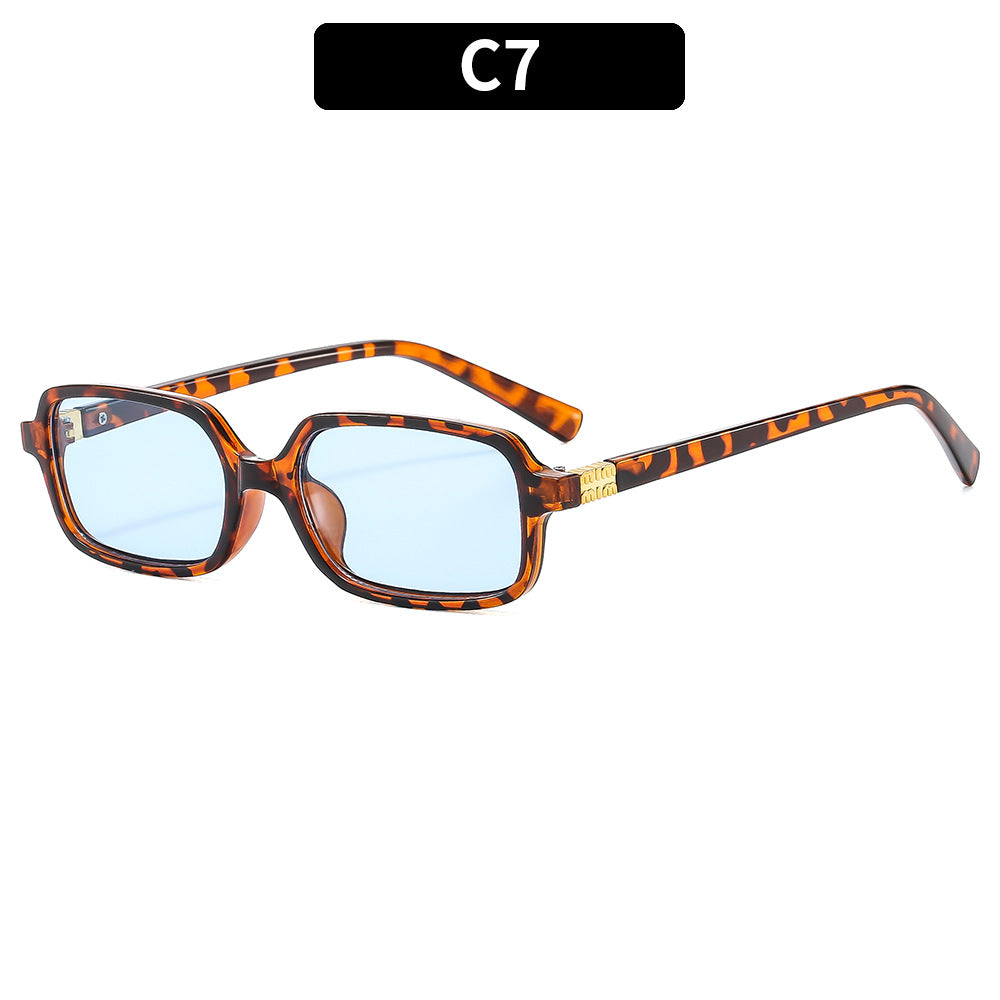 Chic Rechte Rahmen Sonnenbrille