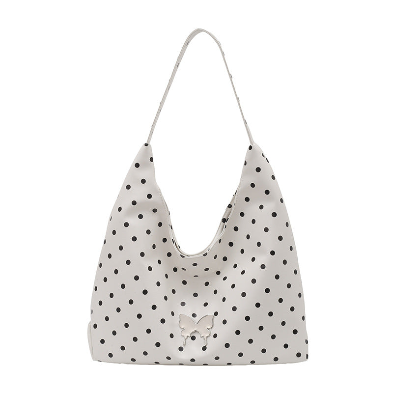 WoChic Punkte Schultertasche Karnz