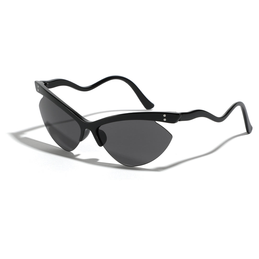 Damen Cat-Eye Sonnenbrille mit ergonomischem Design und UV-Schutz Karnz