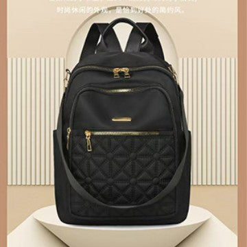 Elegante gesteppte Multi-Taschen-Rucksack Karnz