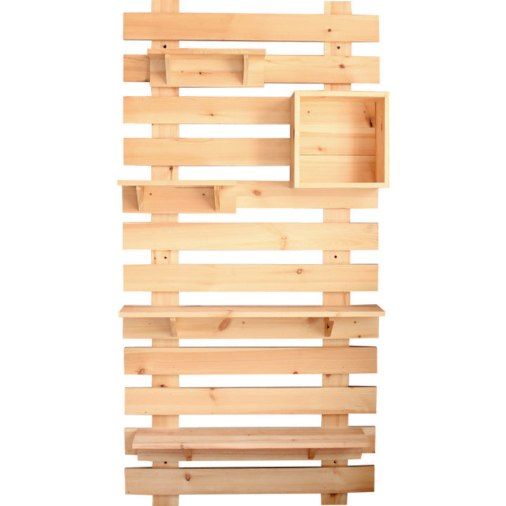 Wandregal aus hochwertigem Holz Karnz