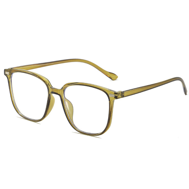 Stilvolle breite Fassung Brille Karnz