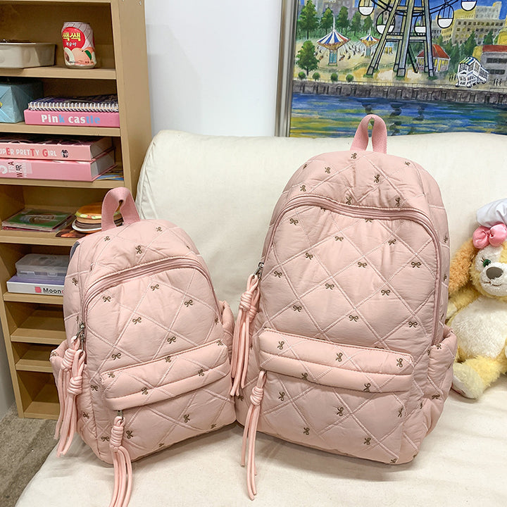 Gesteppt stilvolles Alltags-Rucksack Karnz