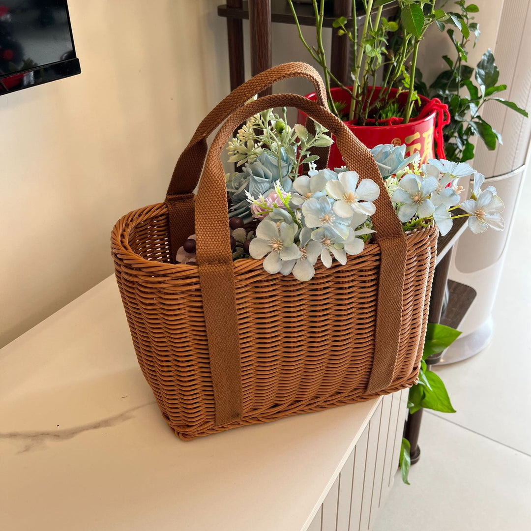 Eleganter Geflochtener Picknickkorb Karnz