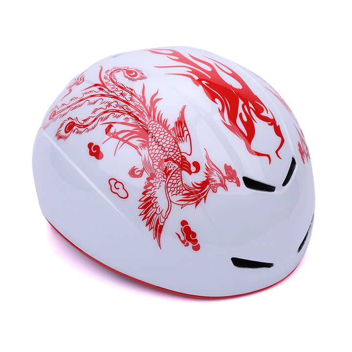 Dekorative Fantasy Design Fahrradhelm Karnz