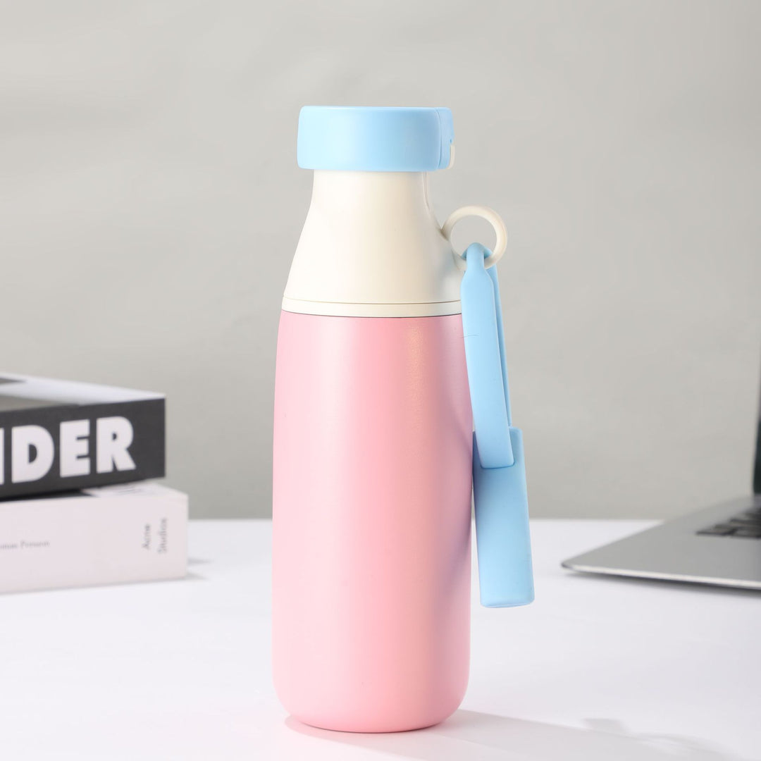 Damen isolierte Wasserflasche mit praktischer Trageschlaufe Karnz