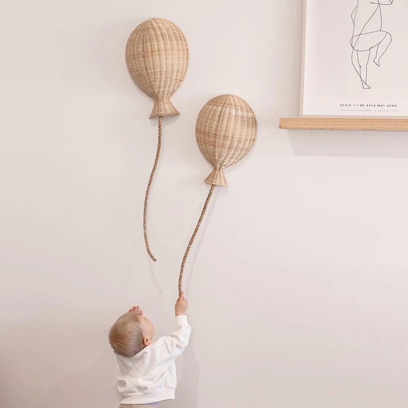 Dekorativer Wandschmuck in Form eines Heißluftballons Karnz