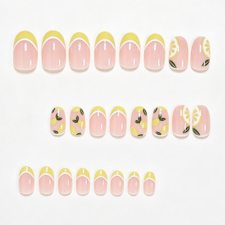 Zitrus-inspiriertes Nageldesign Karnz