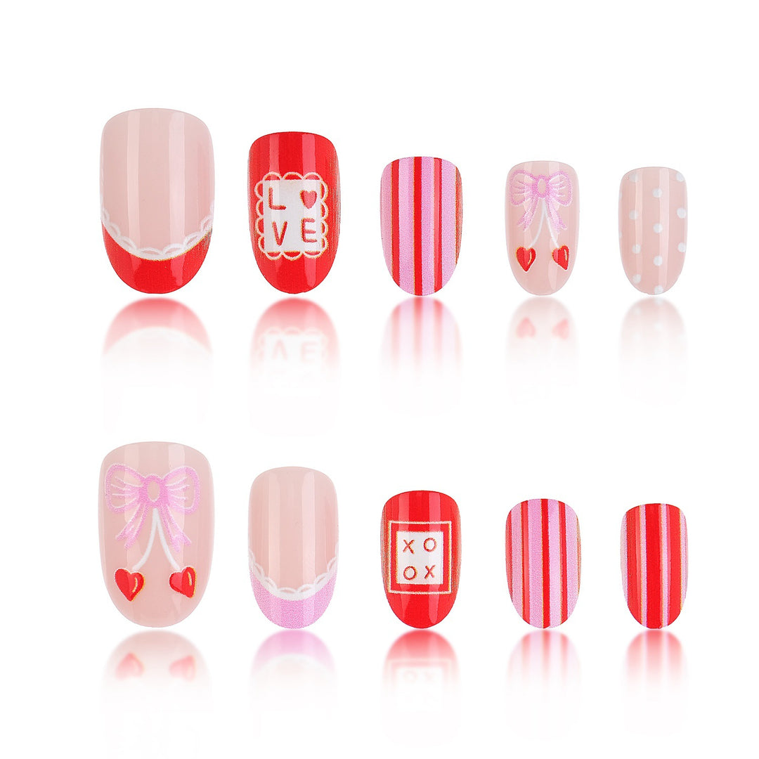 Festliches Nagelkunstdesign Karnz