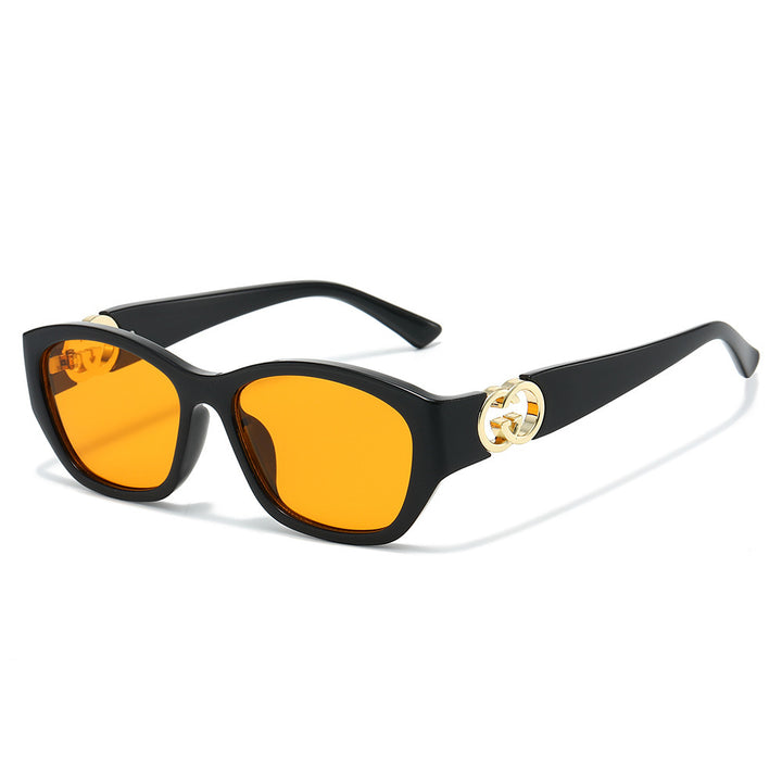 Chic Übergroße Quadratische Rahmen Sonnenbrillen Karnz