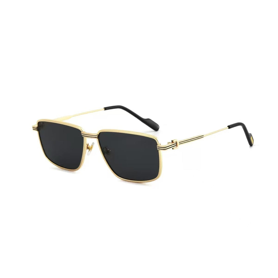 Damen modische Sonnenbrille mit markantem Rahmen und polarisierenden Gläsern Karnz
