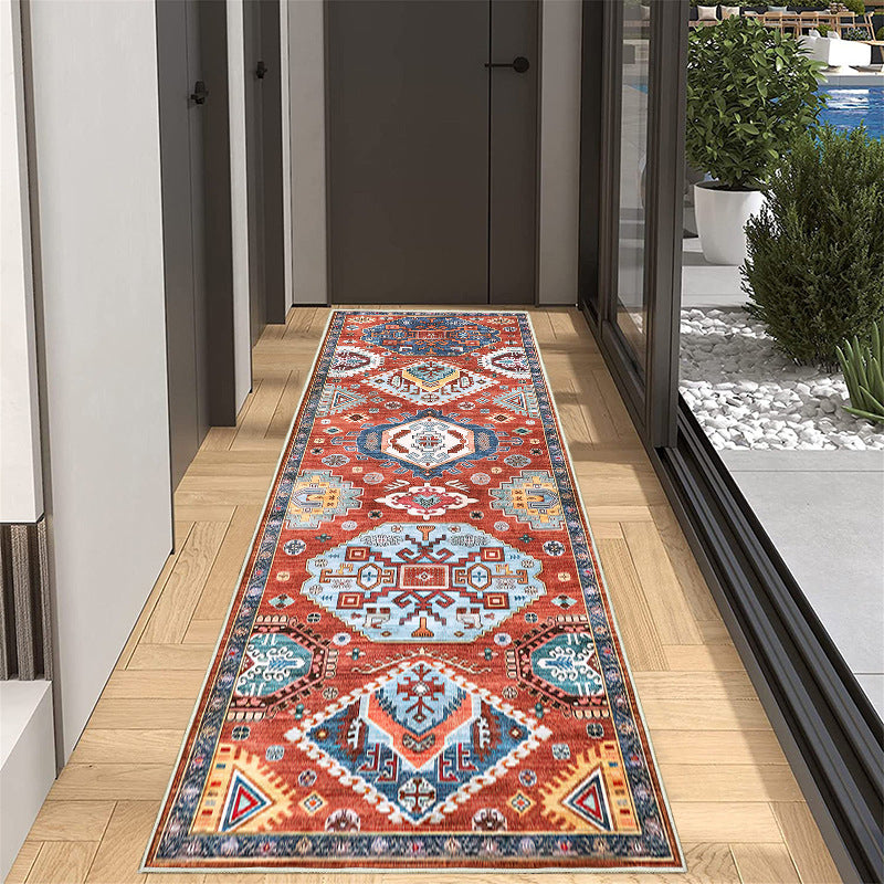 Eleganter geometrischer Muster-Läufer Teppich Karnz