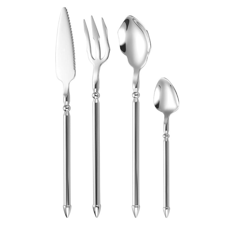 Eleganter und Ergonomischer Löffel mit Schmalem Griff Karnz