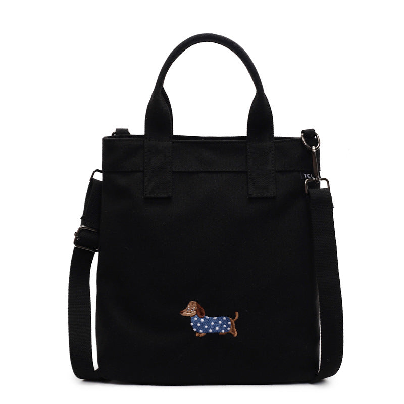 Stylische Canvas-Handtasche Karnz