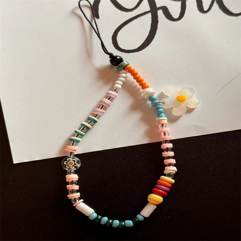 Bunte Multistrang Perlenarmband Karnz