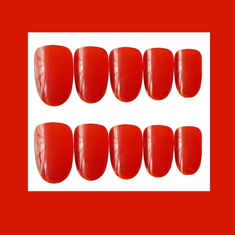 Glänzende Press-On Nageltips