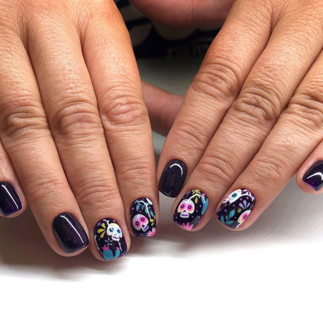 Urlaubs-Themen Press-On Nail Art Karnz