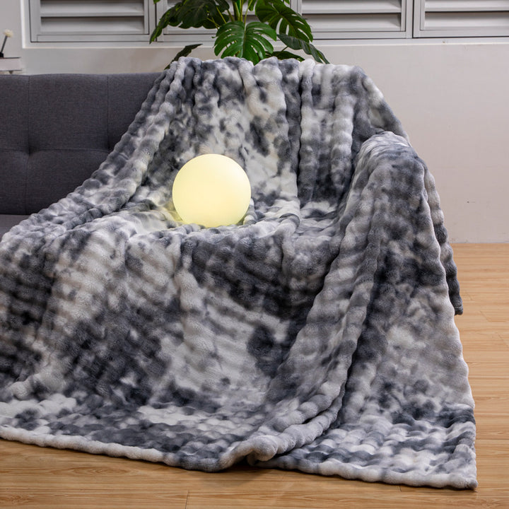 Luxuriöse Fleece-Decke Karnz