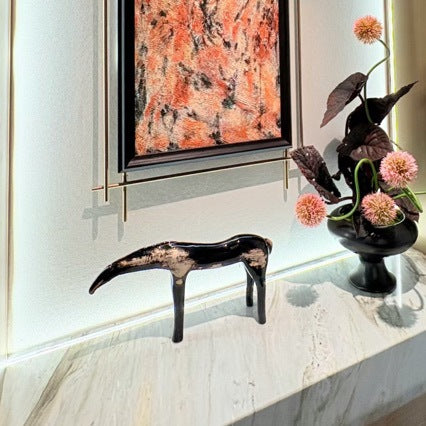 Elegante Pferdeskulptur