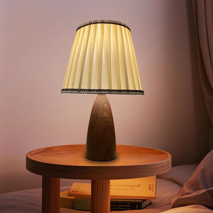 Zeitgenössische gefaltete Schirm Tischlampe