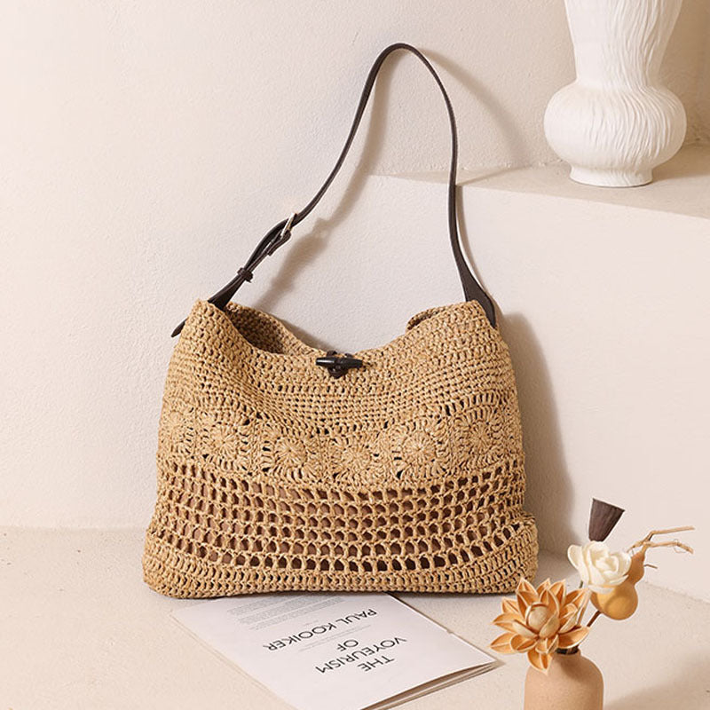 Damen Großer geflochtener Shopper Karnz