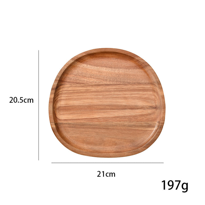 Elegante Holzservierplatte mit Ergonomischem Design Karnz