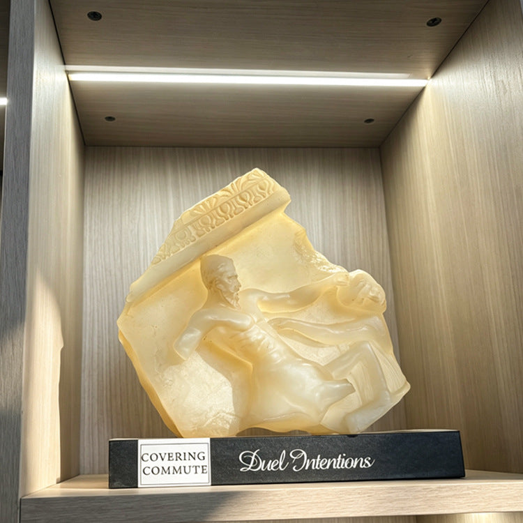 Künstlerische dekorative Marmorskulptur