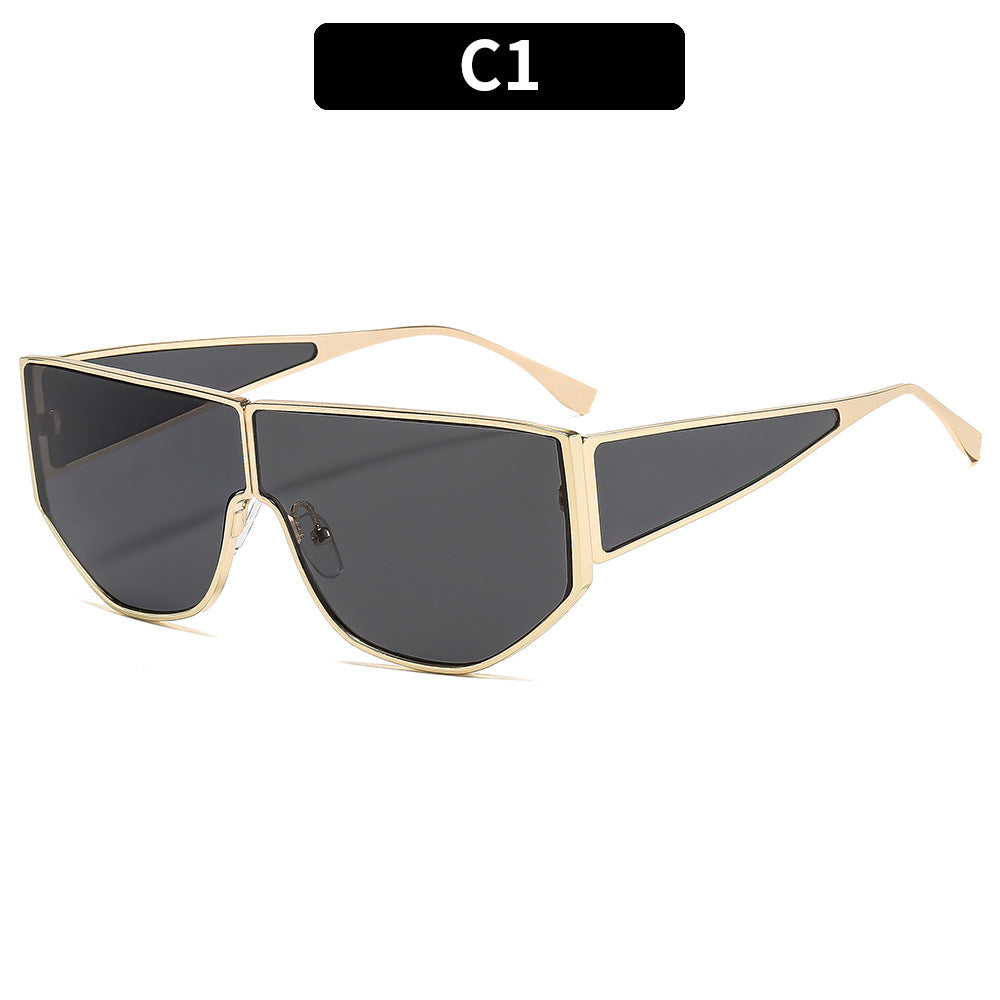 Futuristische geometrische Sonnenbrille