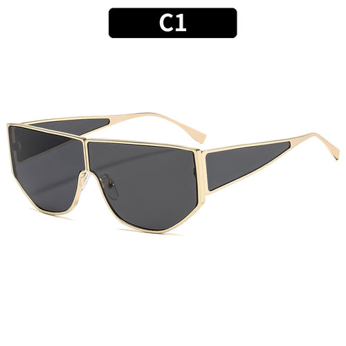 Futuristische geometrische Sonnenbrille