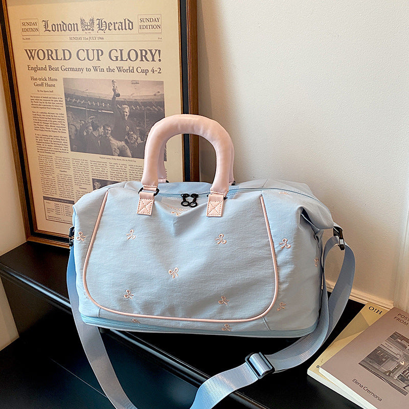 Bestickte Reise-Wochenendtasche