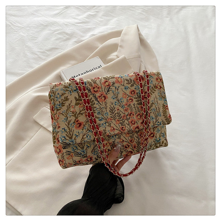 Elegante florale verzierten Handtasche Karnz