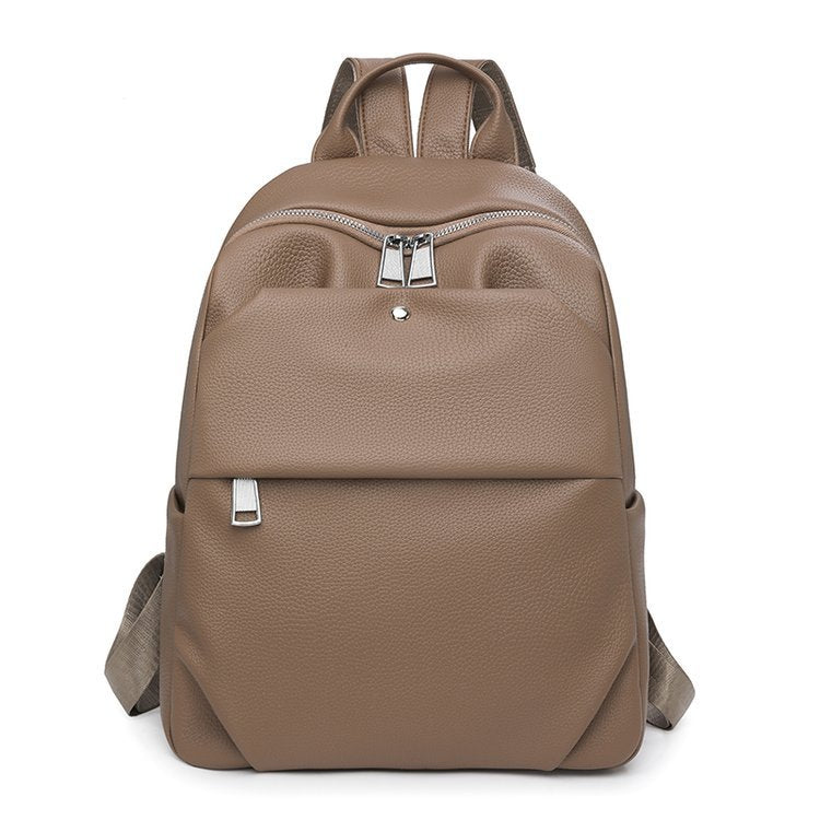 Premium Leder Laptop Rucksack Karnz