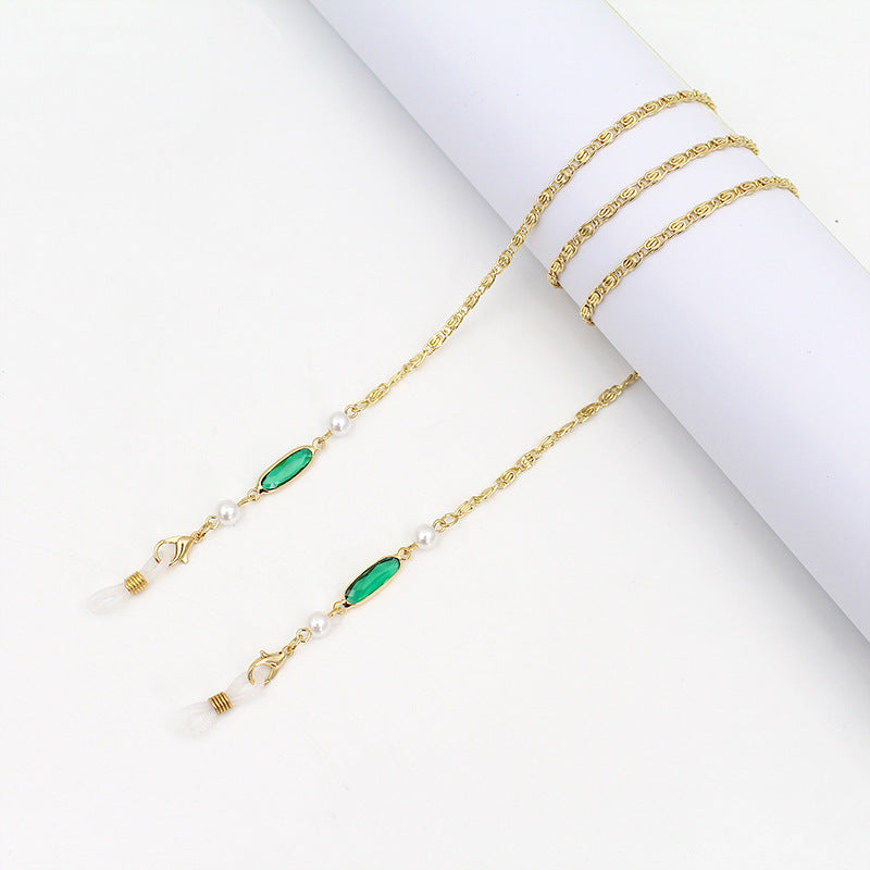 Elegante Brillen Kette Karnz