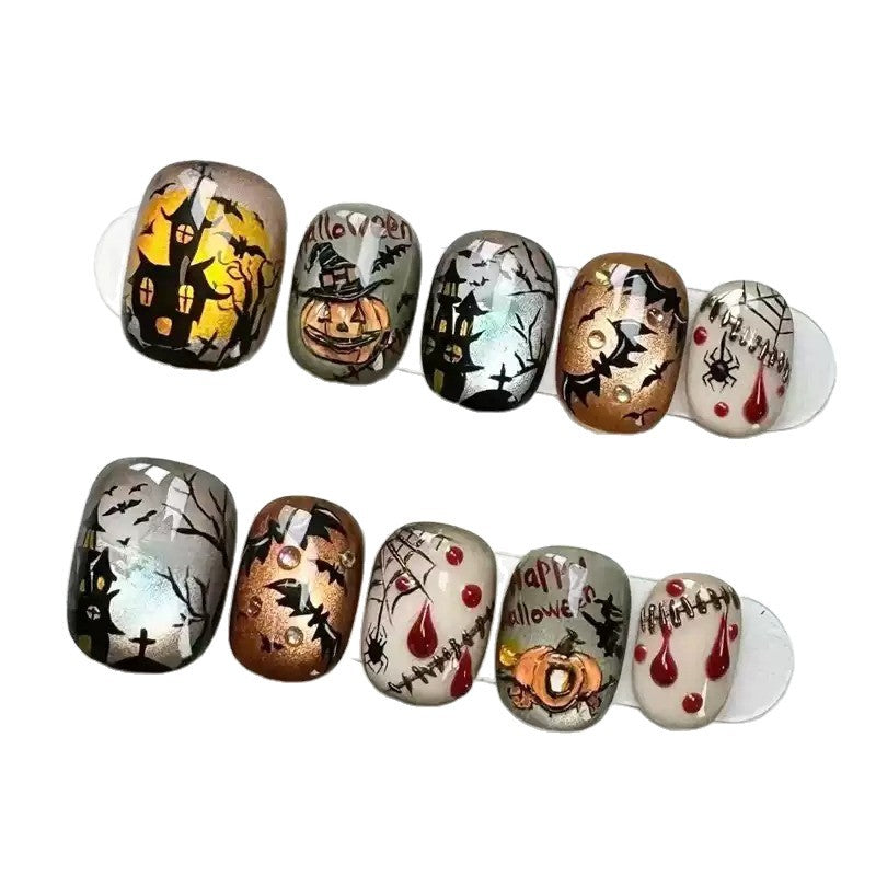 Kunstfingernägel Im Halloween-Motiv Karnz