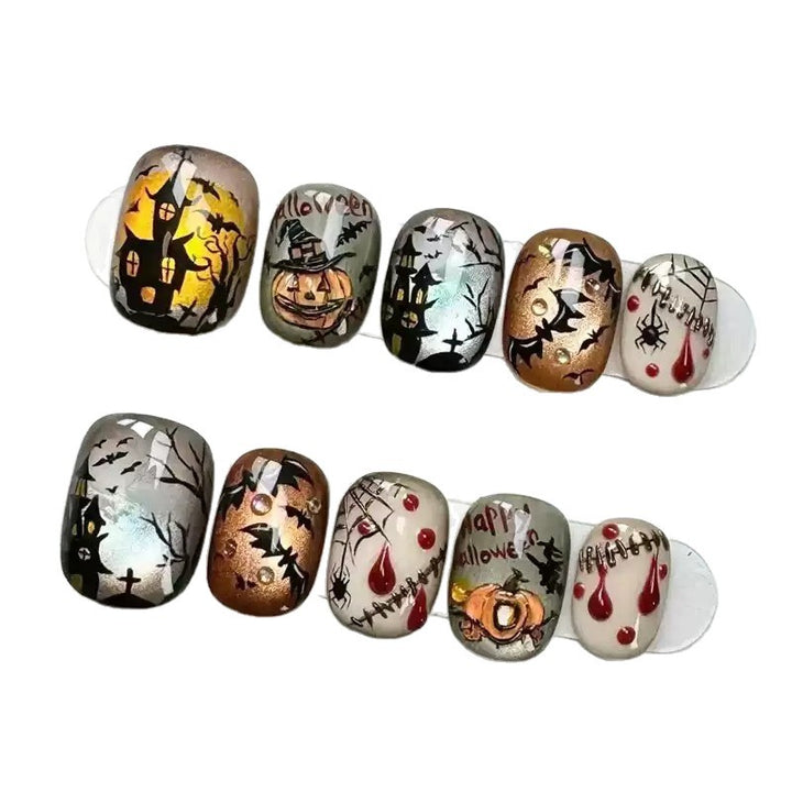 Kunstfingernägel Im Halloween-Motiv Karnz